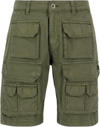 Alpha Industries Alpha Industries, Casual Shorts, male, Green, Size: W33 Battle Shorts
