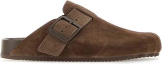 Balenciaga Sunday suede mules - women - Suede - 37 - Brown