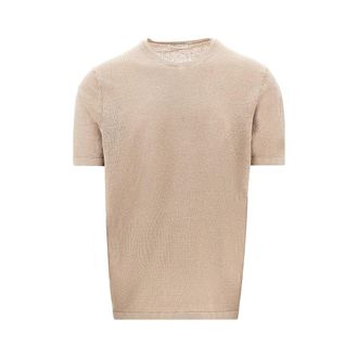 Majestic Filatures Linen knit T-shirt Man XL