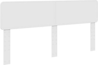 vidaXL Cabecero Brillante 200 Cm Madera Contrachapada Vidaxl