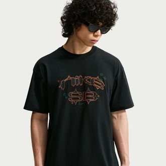 Nike Mens Nike SB Skate T-Shirt in Black | IM4428-010