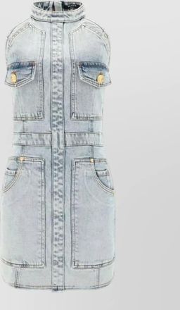 Balmain cotton mini dress
