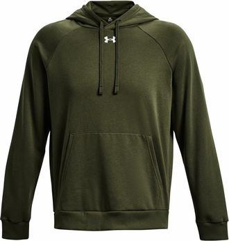 Under Armour Rival Fleece Hoodie - Heren - Sport - Groen - Maat: 2XS Fleece