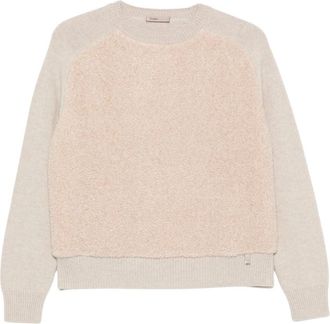 Herno Dames, Truien, Beige, Maat: L Wol