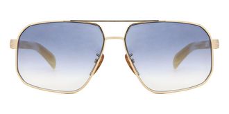 David Beckham DB 7102/S 06S/08 Mens Sunglasses Gold Size 61