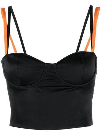 Heron Preston Top met korset-stijl - Zwart