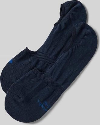 Burlington Sneakersocken mit Label-Details in Marine, Gr&ouml;&szlig;e 39/40