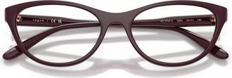 Vogue Eyewear Vo 5703U Optisch Montuur - Dames - Brillen - Rood - 53 MM - Accessoires