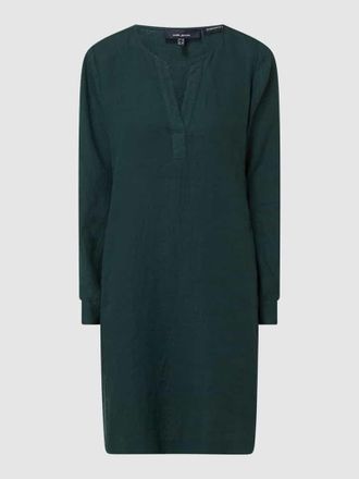 Daniel Hechter Kleid aus Leinen in Bottle, Gr&ouml;&szlig;e 34