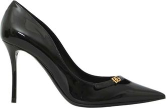 Dolce & Gabbana Black Leather Pumps