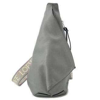 Loewe Gray Leather Sling Bag (Pre-Owned)