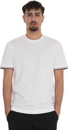 BOSS T-shirt girocollo mezza manica THOMPSON04 Bianco BOSS Uomo