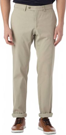 Ballin Perma Color Pima Twill Khaki Pants - Atwater Modern Fit In Stone