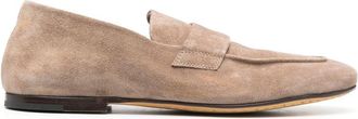 Officine Creative Blair/001 20mm loafers - women - Calf Leather/Calf Suede/Calf Leather - 40 - Brown