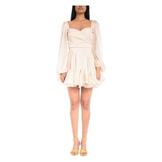 Actualee Party Dresses, female, Beige, Size: XS Dresses
