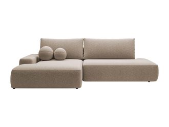 VENTE-UNIQUE.COM Sof&aacute; rinconera tela topo