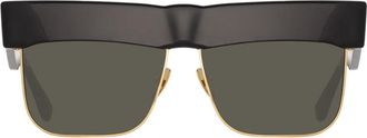 Linda Farrow ROSALIE LFL1284 C1 Womens Sunglasses Gold Size 62