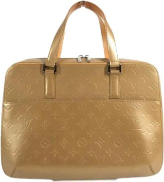 Louis Vuitton Pre-owned Handbags, female, Beige, Size: ONE SIZE Pre-owned Vintage Monogram Tote