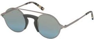 Web Eyewear Silver Metal Sunglasses