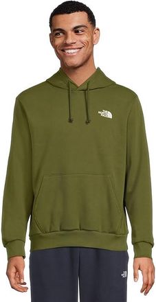 The North Face Evolution Box NSE Regular Hoodie Mens Sweatshirt Woodland Green : 2XL, Cotton/Polyester