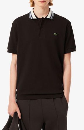 Lacoste Classic Fit Cotton Piqu&eacute; Polo in Port at Nordstrom, Size 8