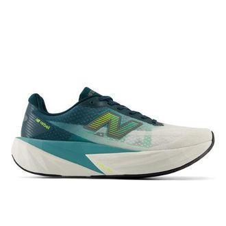 New Balance Hombre FuelCell Rebel v5 en Verde, Talla 40.5