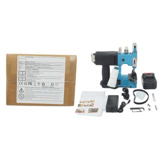 OEM M&aacute;quina De Coser Port&aacute;til, A Pilas, De Alta Velocidad, Color Azul