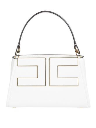 Elisabetta Franchi Gold-Hardware Trapezoidal Shoulder Bag