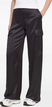 HUGO BOSS Broek met cargo zak - Zwart