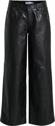 Vila Broek met wijde pijpen in imitatieleer