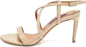 Ralph Lauren Sandali con fasce incrociate 90mm 2024 - Toni neutri