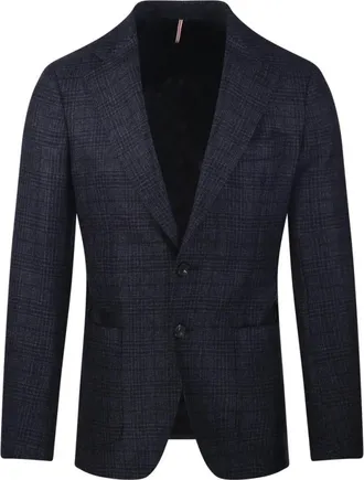 Santaniello Blazers, male, Blue, L, Blue Blazer for Men