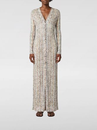 Missoni Cardigan in viscosa lurex a righe multicolor