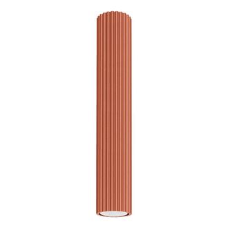 Sollux Lighting L&aacute;mpara de techo ocre rojo aluminio alt. 7 cm