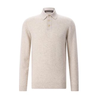 FILIPPO DE LAURENTIIS Polo a maniche lunghe Pl1Ml - - Knitwear - Uomo - Beige - L