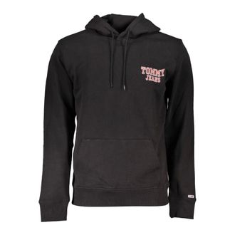 Tommy Hilfiger Heren, Sweatshirts & Hoodies, Zwart, Maat: 2XL Katoen