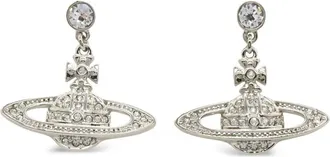 Vivienne Westwood Orecchini pendenti Mini Bas Relief - Argento