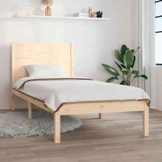 vidaXL Giroletto in Legno Massello 90x190 cm Single - Vidaxl