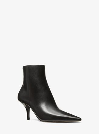 Michael Kors Selina Leather Ankle Boot