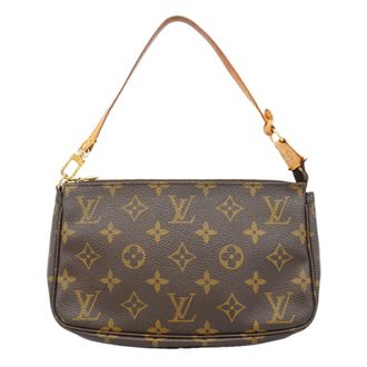 Louis Vuitton Brown Pouch (Pre-Owned)