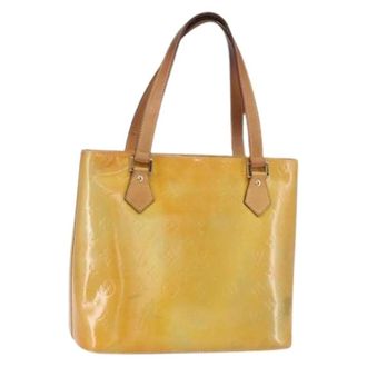 Louis Vuitton Pre-owned Tote Bags, female, Yellow, Size: ONE SIZE Pre-owned Leather Tote Bag