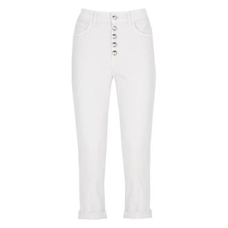Dondup Dames, Jeans, Wit, Maat: W28 Katoen