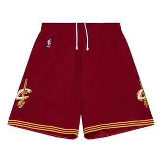 Mitchell & Ness Cleveland Cavaliers 2015-16 Wine Swingman Shorts Red BT17525-CCACARD