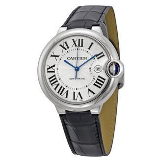 Cartier Pre-owned Cartier Ballon Bleu Automatic Silver Dial Mens Watch W69016Z4