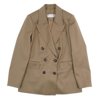 Max Mara Blazers, female, Brown, Size: L Blazers