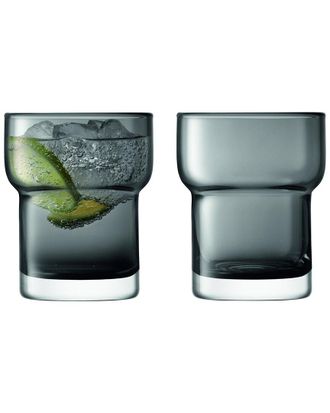 LSA International Lsa International Set Of 2 Utility Tumbler 10Oz