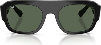 Ray-Ban Sunglasses Rb2218 667771 Black/Green Unisex
