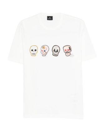 Paul Smith White Crew Neck T-Shirt