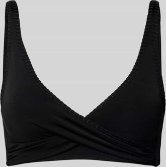 Watercult Bikini-Oberteil mit abnehmbaren, verstellbaren Tr&auml;gern in Black, Gr&ouml;&szlig;e 36B