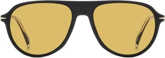 Eyewear by David Beckham 1200S 003Ho Zonnebrillen - unisex - Zonnebrillen - Zwart - 55 MM - Accessoires